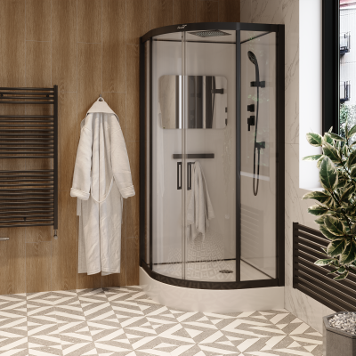 Кабина VIVA101B душевая Ceruttispa (100x100x215) - купить в интернет-магазине Sun-buy
