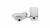 Мыльница+подстаканник FIXSEN Kvadro (FX-61306+08) Мыльница+подстаканник FIXSEN Kvadro (FX-61306+08) - купить в интернет-магазине Sun-buy