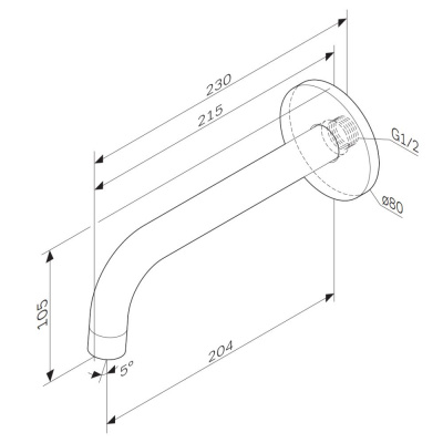 F85B70000 X-Joy S излив на ванну, хром - купить в интернет-магазине Sun-buy