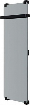 Полотенцесушитель электрический Allen Brau Infinity 120x44 с рейлингом и креплением, черный браш 00305020 - купить в интернет-магазине Sun-buy