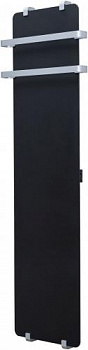Полотенцесушитель электрический Allen Brau Infinity 180x44 с рейлингом 2.0 и креплением, серебро браш 00325627 - купить в интернет-магазине Sun-buy