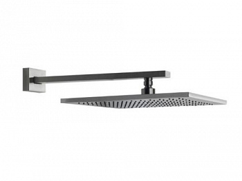 * Верхний душ, Gessi, Rettangoloshower, шгв 300*480*97, цвет -черный XL - купить в интернет-магазине Sun-buy
