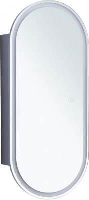 Зеркальный шкаф Aquanet Монте 40 белый, с LED подсветкой 00344786 - купить в интернет-магазине Sun-buy