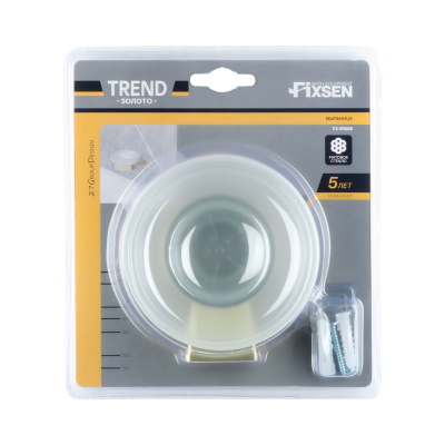 Мыльница FIXSEN TREND GOLD стекло (FX-99008) - купить в интернет-магазине Sun-buy
