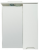 Зеркало RUSH со шкафчиком PIONEER 60 Белый глянец (PIM79160W) - купить в интернет-магазине Sun-buy