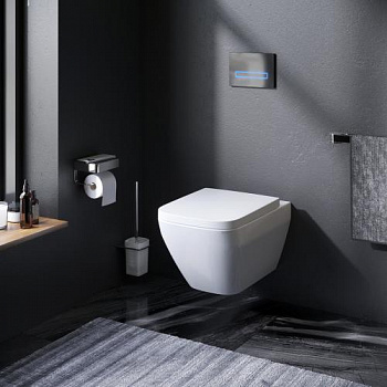 C701701SC Spirit V2.0 Square подвесной унитаз FlashClean с сиденьем микролифт - купить в интернет-магазине Sun-buy