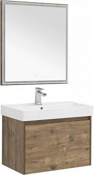 Мебель для ванной Aquanet Nova Lite 75 дуб рустикальный (1 ящик) 00254217 - купить в интернет-магазине Sun-buy