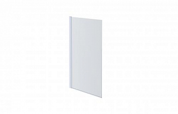 Шторка на ванну Aquatek  AQ DEL SBA 08015CH 80 см, цвет профиля хром, стекло прозрачное - купить в интернет-магазине Sun-buy