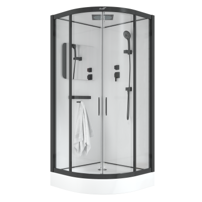 Кабина VIVA101B душевая Ceruttispa (100x100x215) - купить в интернет-магазине Sun-buy